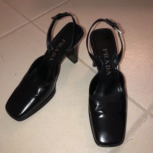 Vintage 90’s Prada Mary Jane Heels